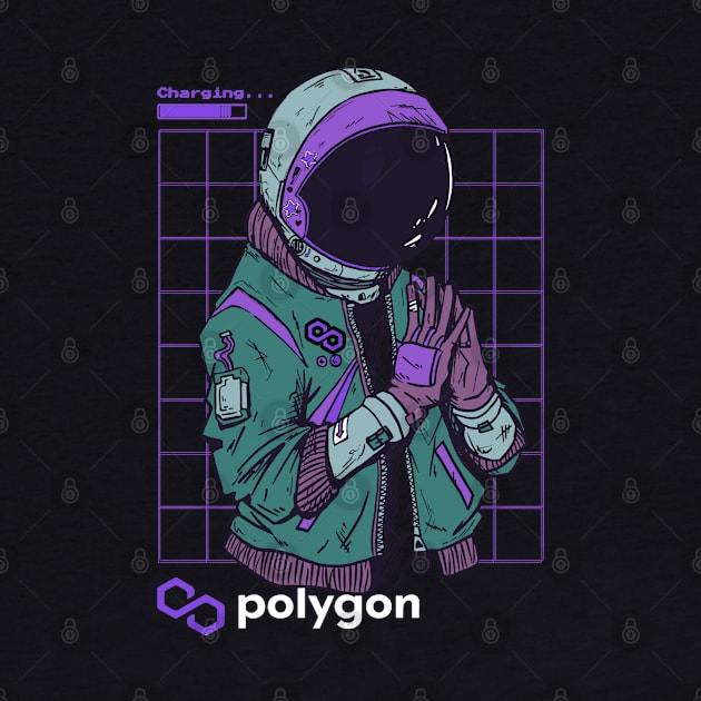 polygon Matic Crypto Matic coin Crytopcurrency by JayD World